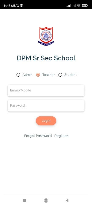 DPM Sr. Sec. School Screenshot 0