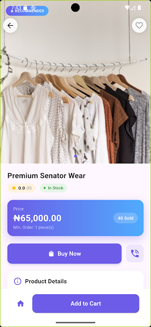 Clothos Africa - Clothing Screenshot 1