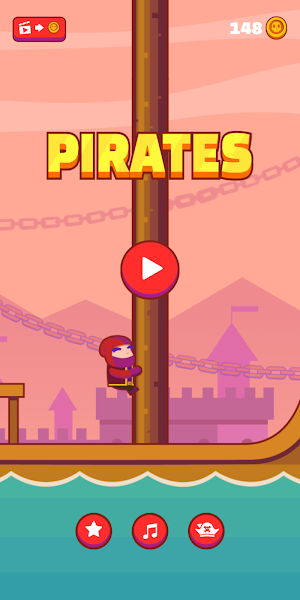 The unlucky pirates Screenshot 0