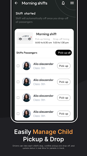 Safe Commute - Driver App Screenshot 3