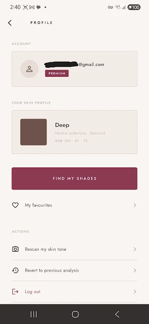 SHA'DEY - Lip Shade Finder Screenshot 1