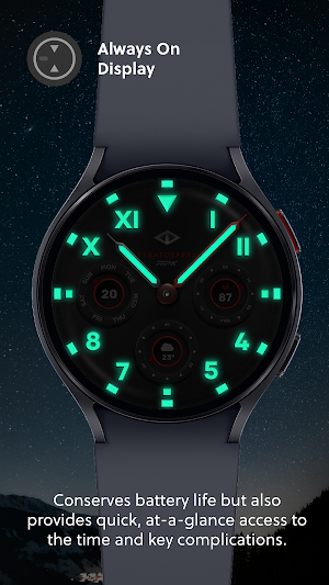 Stratosfera: Analog Watch Face Screenshot 3