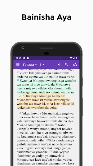 Biblia Kinguu - Soma Lugha Yak Screenshot 1