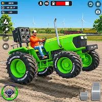 Real Tractor Driving Farm Game