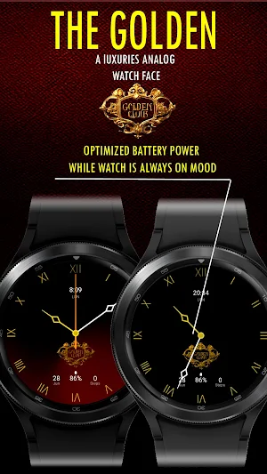 Golden - Watch Face Screenshot 3