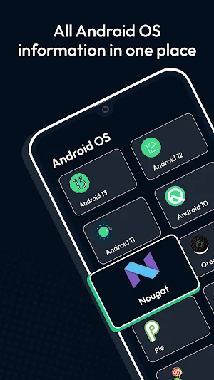 Android version update info Screenshot 1