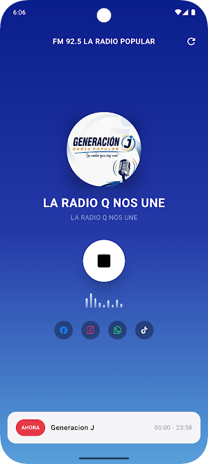 Fm 92.5 La Radio Popular Screenshot 0