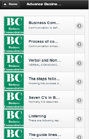 Business communication Screenshot 0