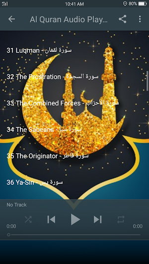 Saad Al Ghamidi Quran MP3 Screenshot 3