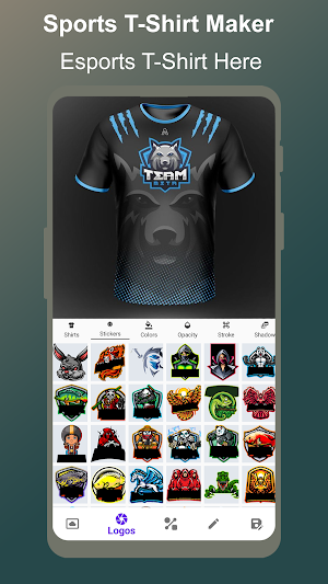 Sports T-shirt Maker &Designer Screenshot 2