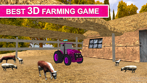 Pink Girl Farm Truck Driver Screenshot 1