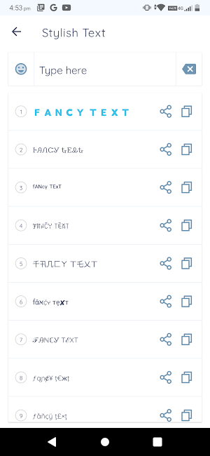 Stylish Font - Font Keyboard Screenshot 0