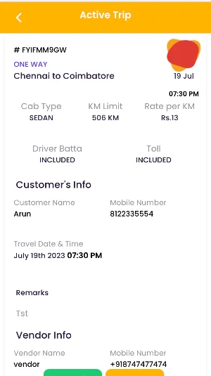 YAZH DROP TAXI - DRIVER APP Screenshot 3