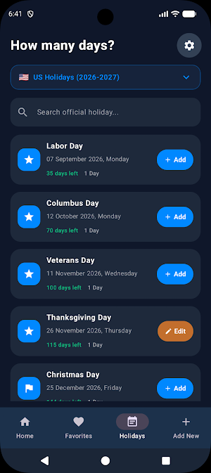How many days? - Day Counter Screenshot 3