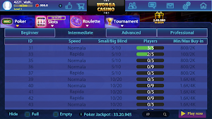 Wonga Casino 3 in 1 Screenshot 0