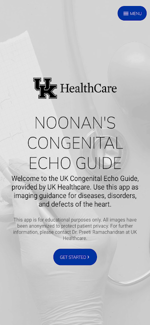 UK Congenital Echo Guide Screenshot 0