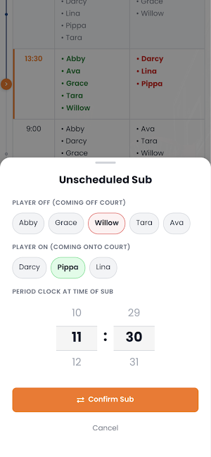 B-Ball Subs Screenshot 2