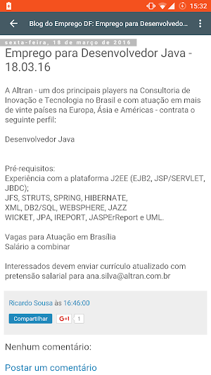 Empregos em Brasília Screenshot 3