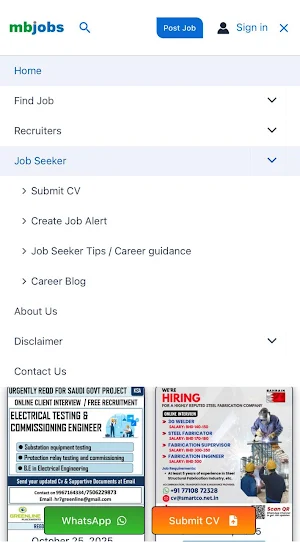 mbjobs.in Screenshot 2