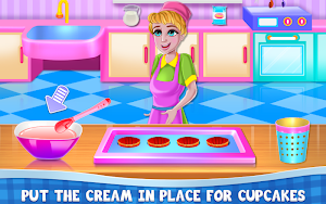 Bakery Land Serve and Decoration Screenshot 1
