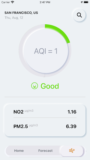 Neumorphism weather Screenshot 2
