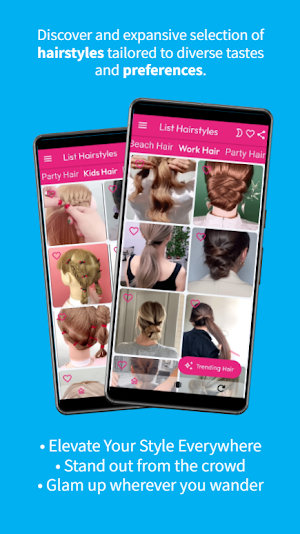 Easy Hairstyles Step by Step Screenshot 0