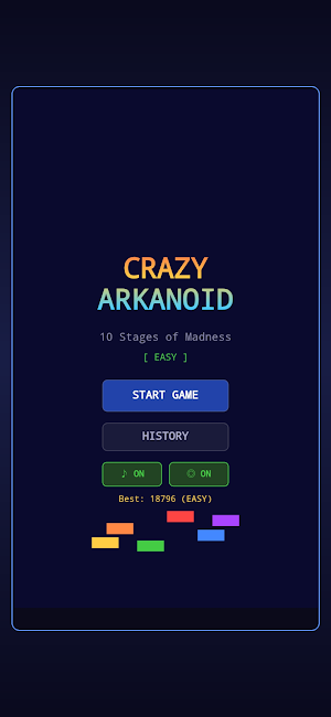 Crazy Arkanoid - Brick Breaker Screenshot 0