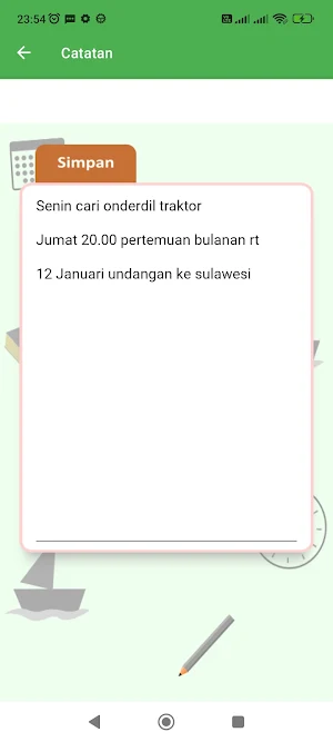 Jadwal Harian Screenshot 1