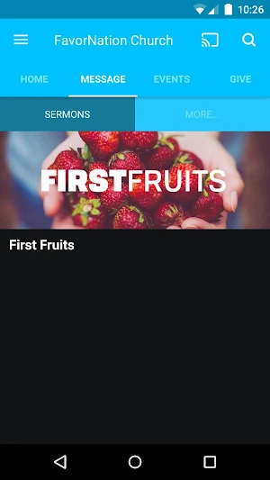 FavorNation Screenshot 1