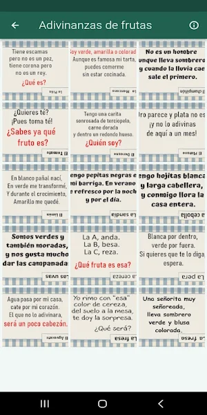 Adivinanzas y trabalenguas Screenshot 2
