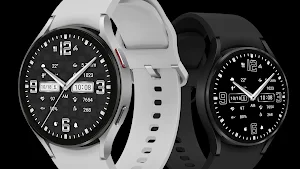 Dark texture quartz For WearOS Screenshot 3