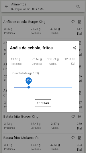 NutriTuti - Calorias Screenshot 1