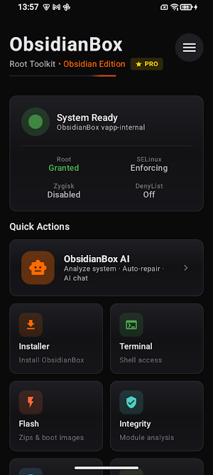 ObsidianBox Modern Screenshot 0
