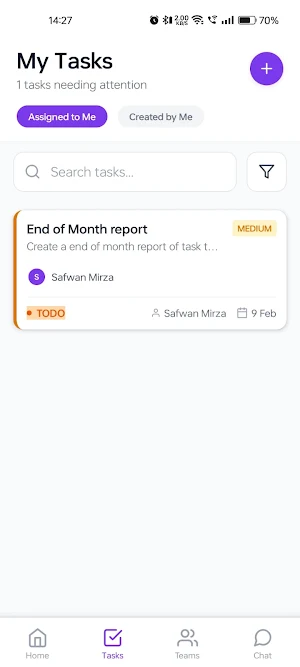 Bookeventz Task Manager Screenshot 3