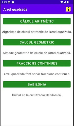 Arrel quadrada Screenshot 0