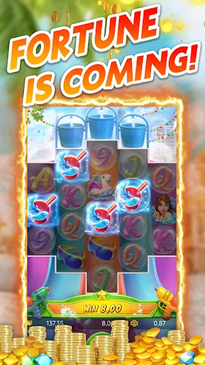 Wave Blessing Slots Screenshot 3