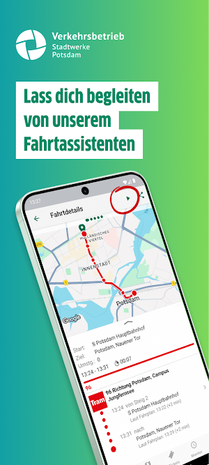 ViP Potsdam - ABO & Fahrinfo Screenshot 2