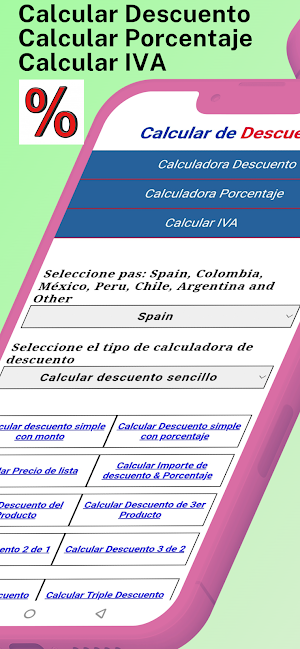 Calculadora de Descuentos Screenshot 0