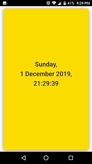 Date and Time (with Year and Second) Screenshot 0