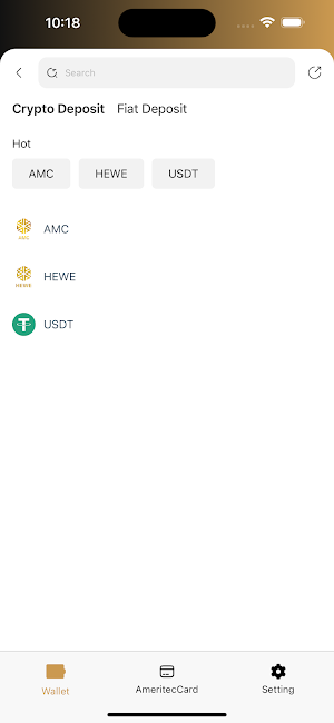 Ameritec Card Screenshot 2