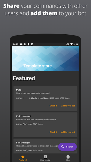 Bot Designer For Discord Screenshot 1