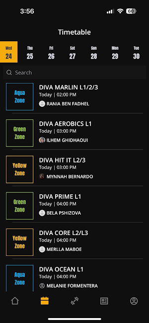 Fitness Map Screenshot 2