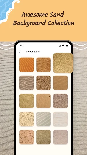 Draw Beach Sand Name Art Screenshot 1