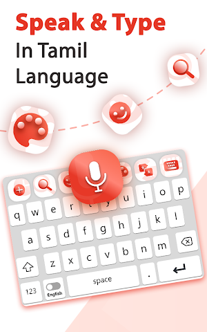 Tamil Voice Typing Keyboard with Text translator Screenshot 1