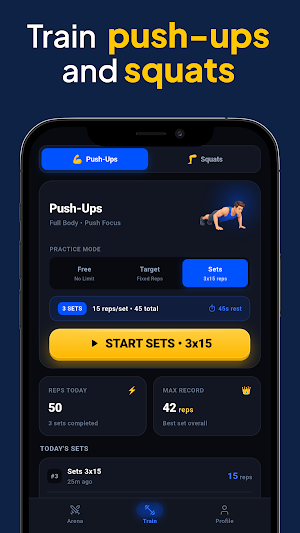 PushDuel - Push Up Battle Screenshot 3