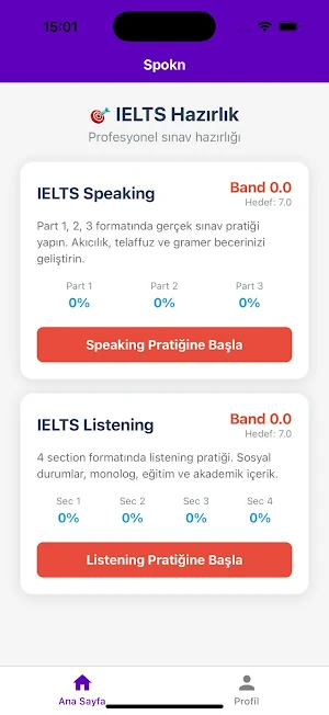 Spokn IELTS Screenshot 2