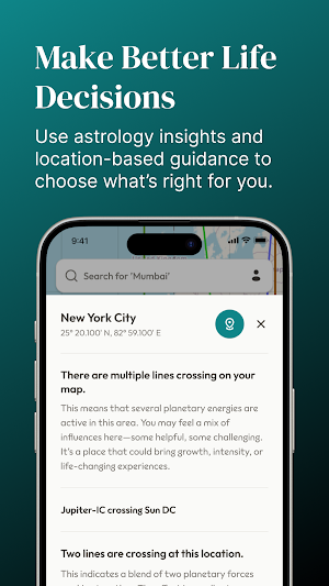 Karma Lines - Astrocartography Screenshot 0