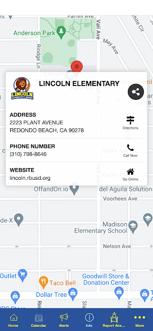 Lincoln Elementary School Screenshot 3