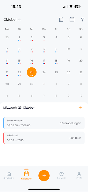 Crewmeister App Screenshot 1