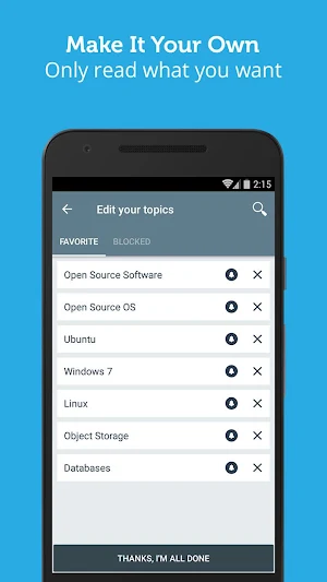 Open Source News - Newsfusion Screenshot 1